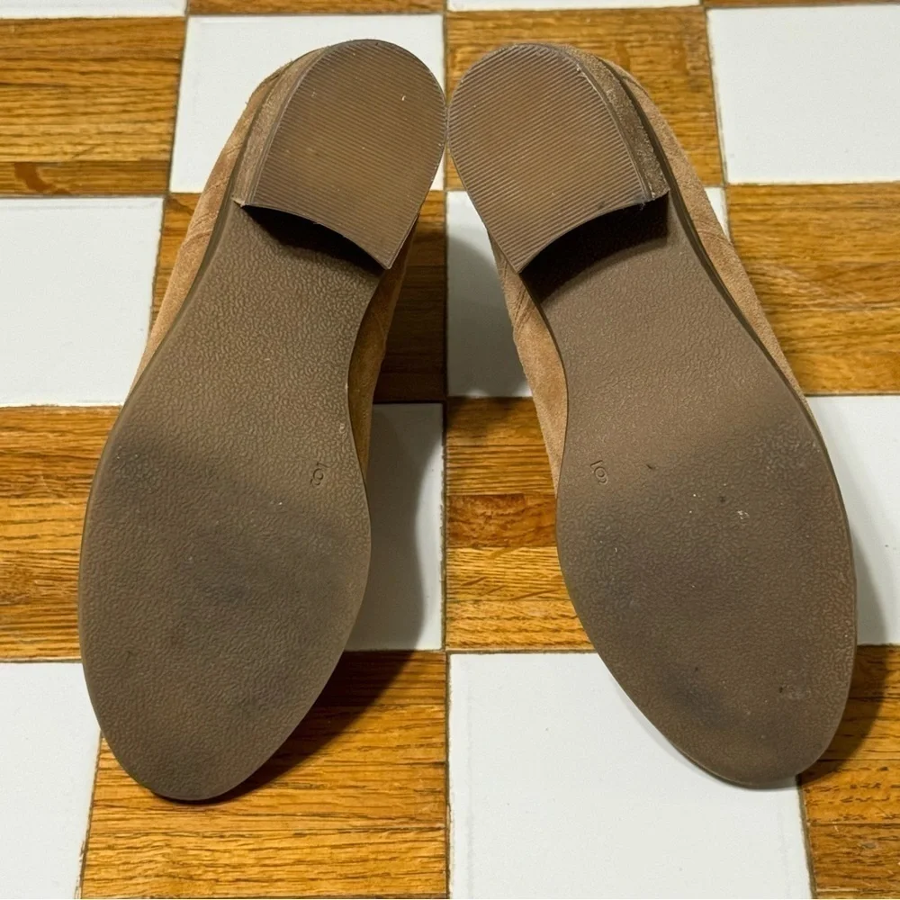 Franco Fortini Darcie Suede/Leather Slip On Ankle Booties Size 6 Women
